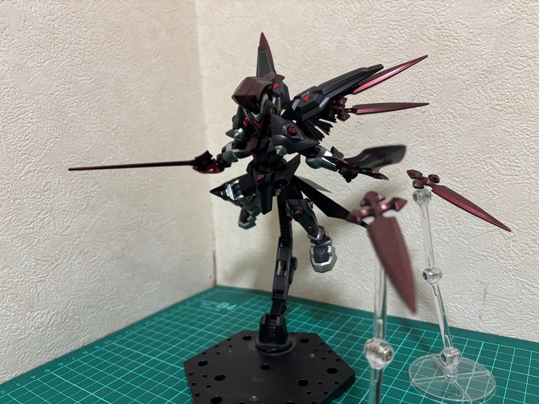 ダンボール戦記　LBXオーディーンmk2 アキレスD9 ジャンク　塗装完成品