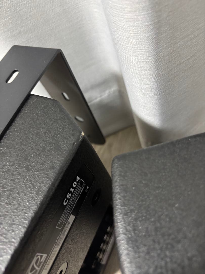 CP CS104 スピーカー 黒　ペア