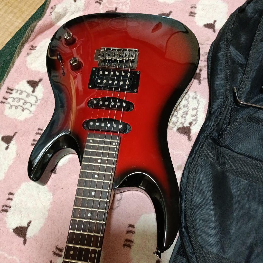 Aria Pro II MAC-series レッド エレキギター
