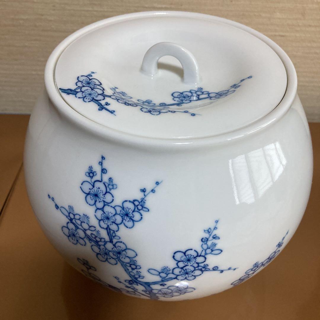 茶道具　水指　白磁　廣澤益次郎