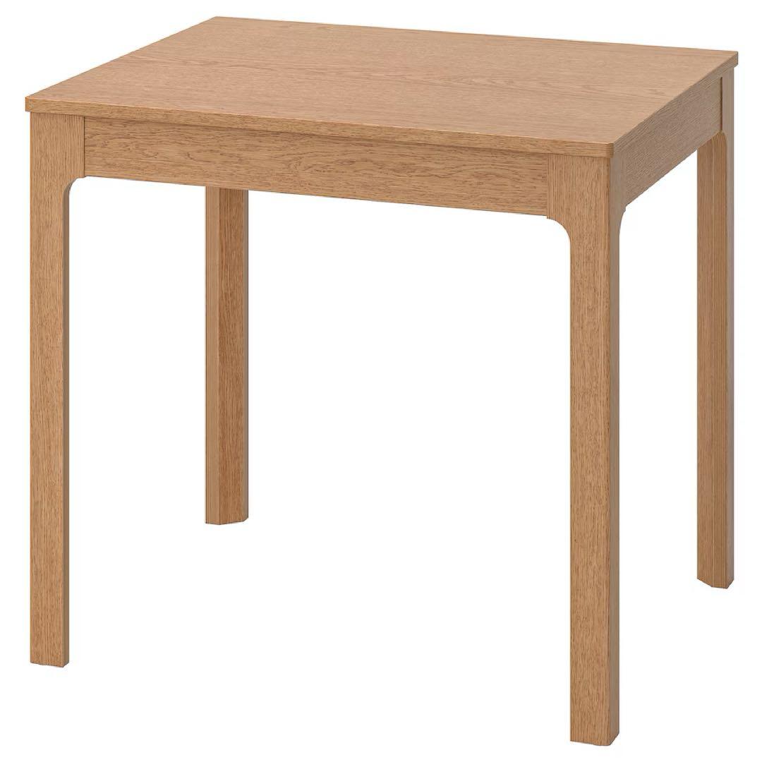【極美品】IKEA EKEDALEN 伸長式テーブル　チェア×2脚　セット