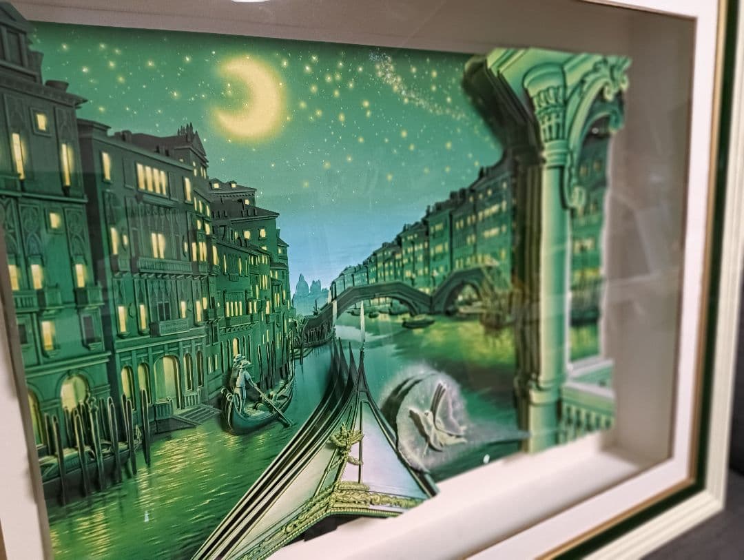 ３D大作　塚本馨三☆グリーンヴェニス☆　ベネチア　ディズニー　ティンカーベル