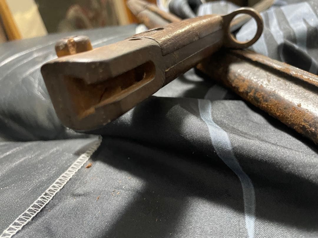1907年製鞘付き 日本？模造刀　銃剣？