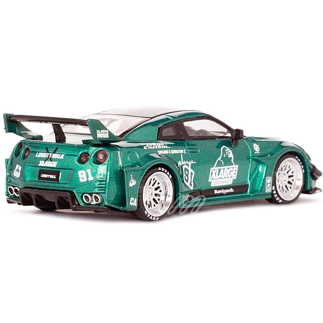 MINIGT LBWK × XLARGE GT NISSAN 35GT グリーン