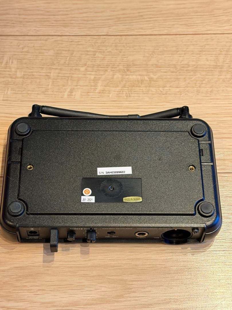 Shure SVX ワイヤレスマイク PG58 美品・ほぼ未使用（まるさん専用）