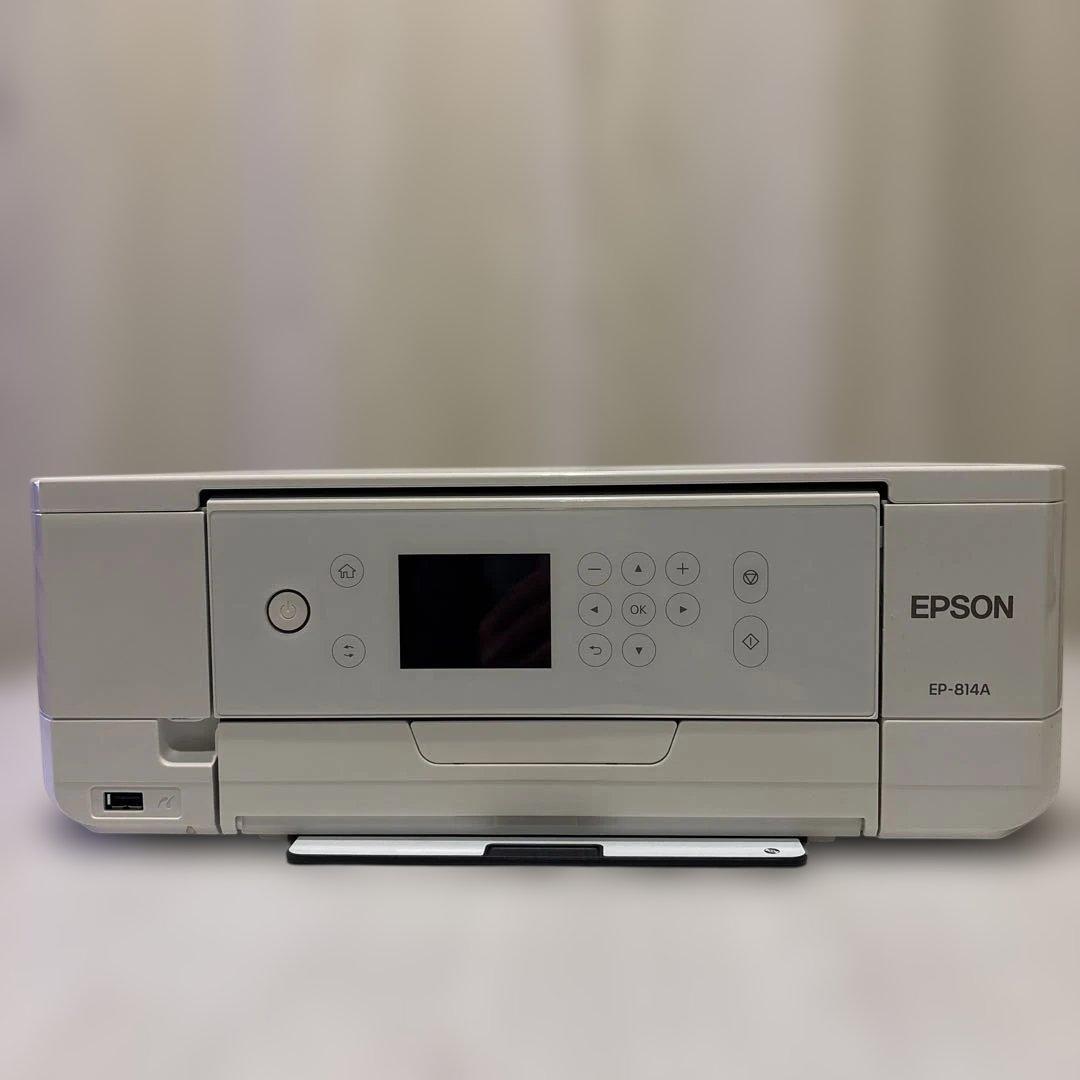【ジャンク品】エラー表示あり　エプソンプリンタ　EP-814A