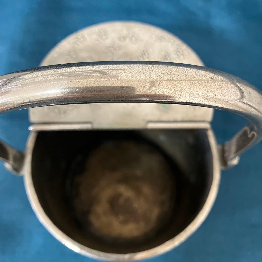 純銀 炭取り アンティーク 茶道