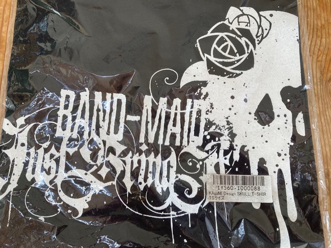初期の初期BAND-MAIDインディーズ時代　スカルTシャツS 新品未使用未開封