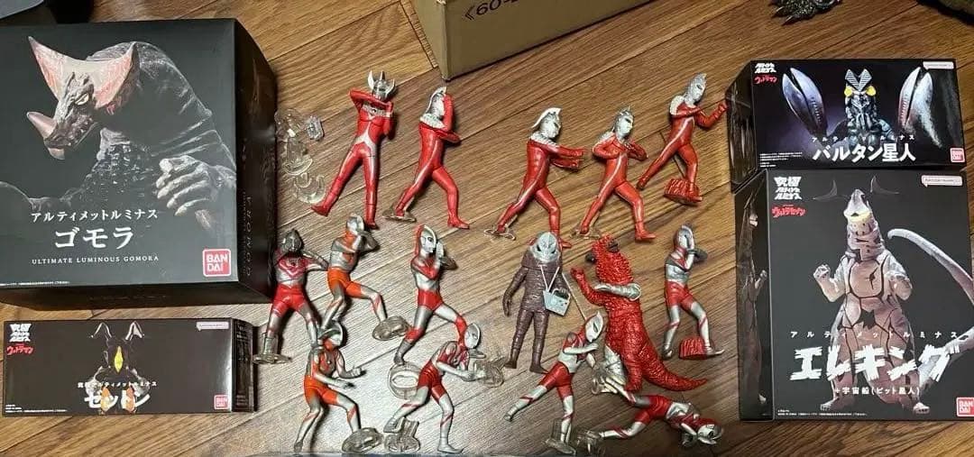 アルティメットルミナス　ウルトラマン　プレバン怪獣などセット