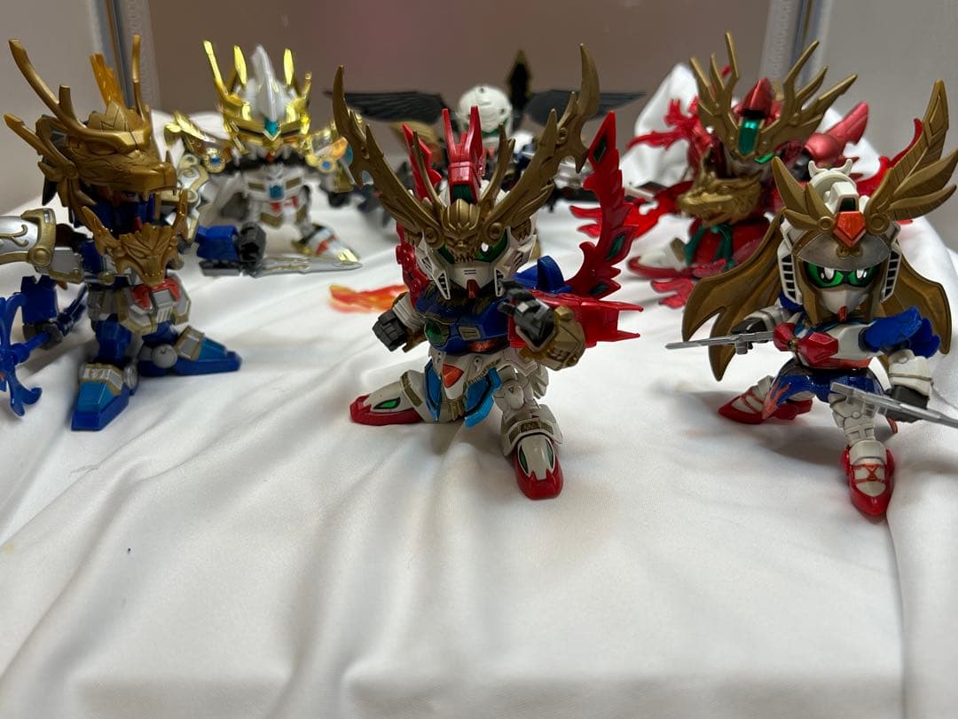 SDガンダム三国伝 三国創傑伝 セット ガンプラ完成品 ジャンク品 新品