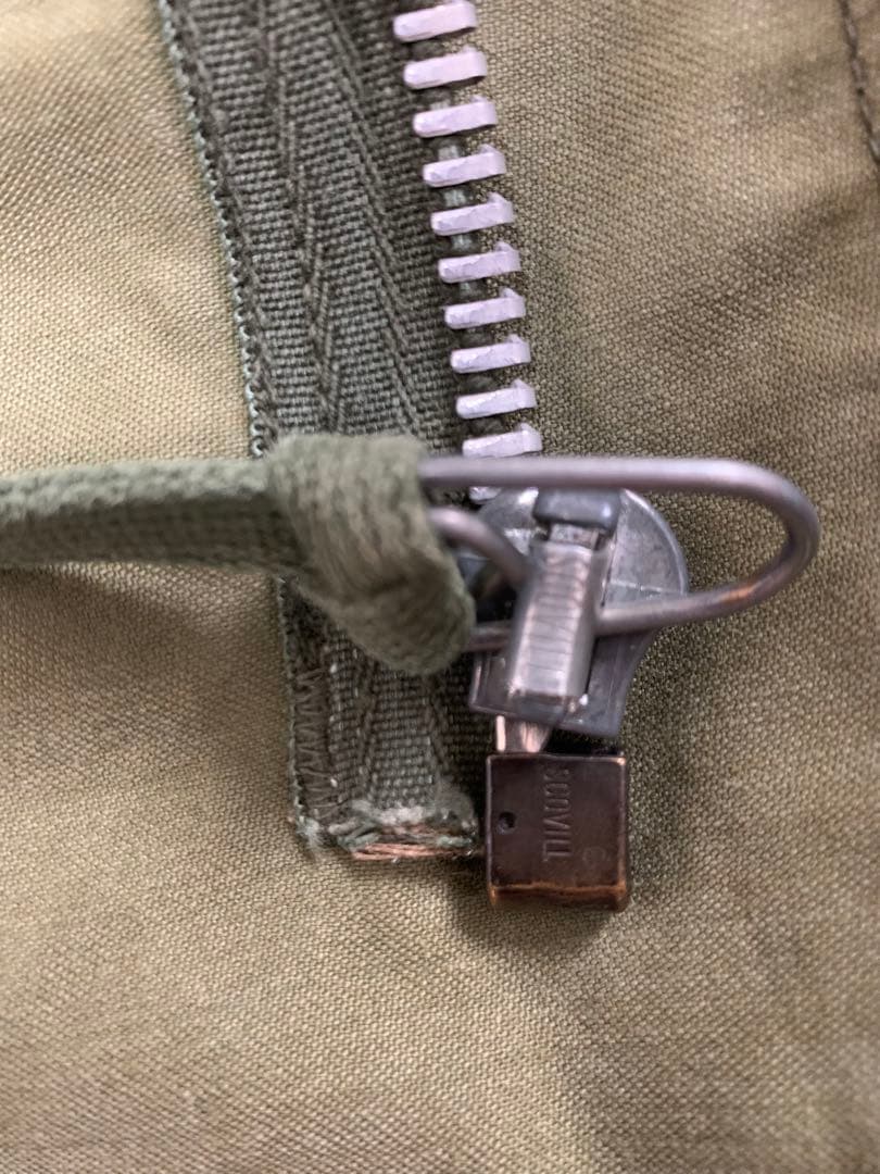 米軍実物　M-65 2nd アルミジップ ライナー　M65 アメリカ軍
