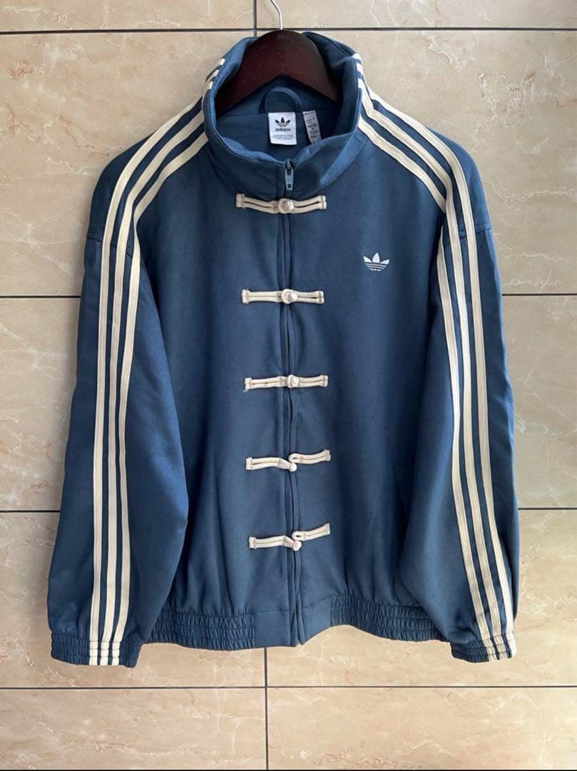 adidasアディダス 中国限定 蛇年トラックジャケット ネイビー Lサイズ”