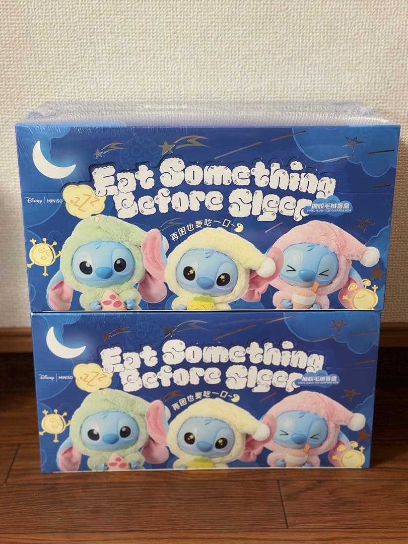 MINISO ディズニー ぬいぐるみ アソートボックス STITCH 2セット