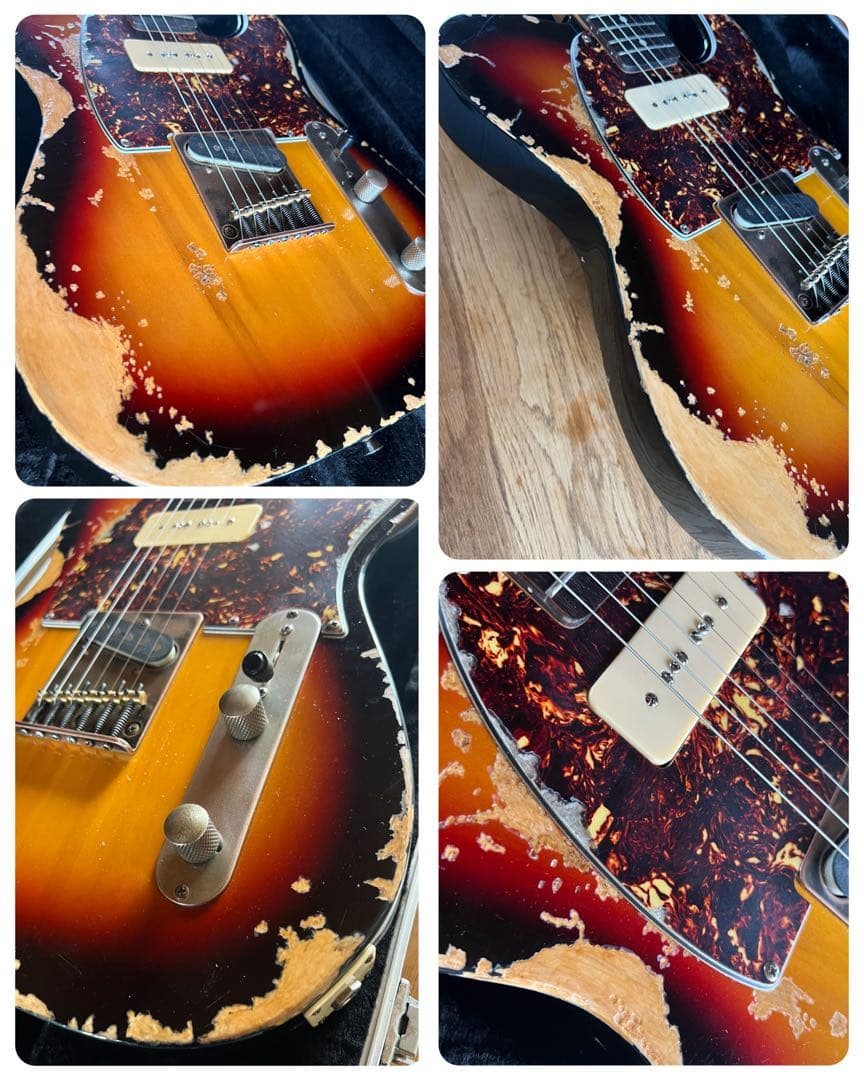 ハードレリック60sテレキャスタータイプ/Alnico P-90 Pickup