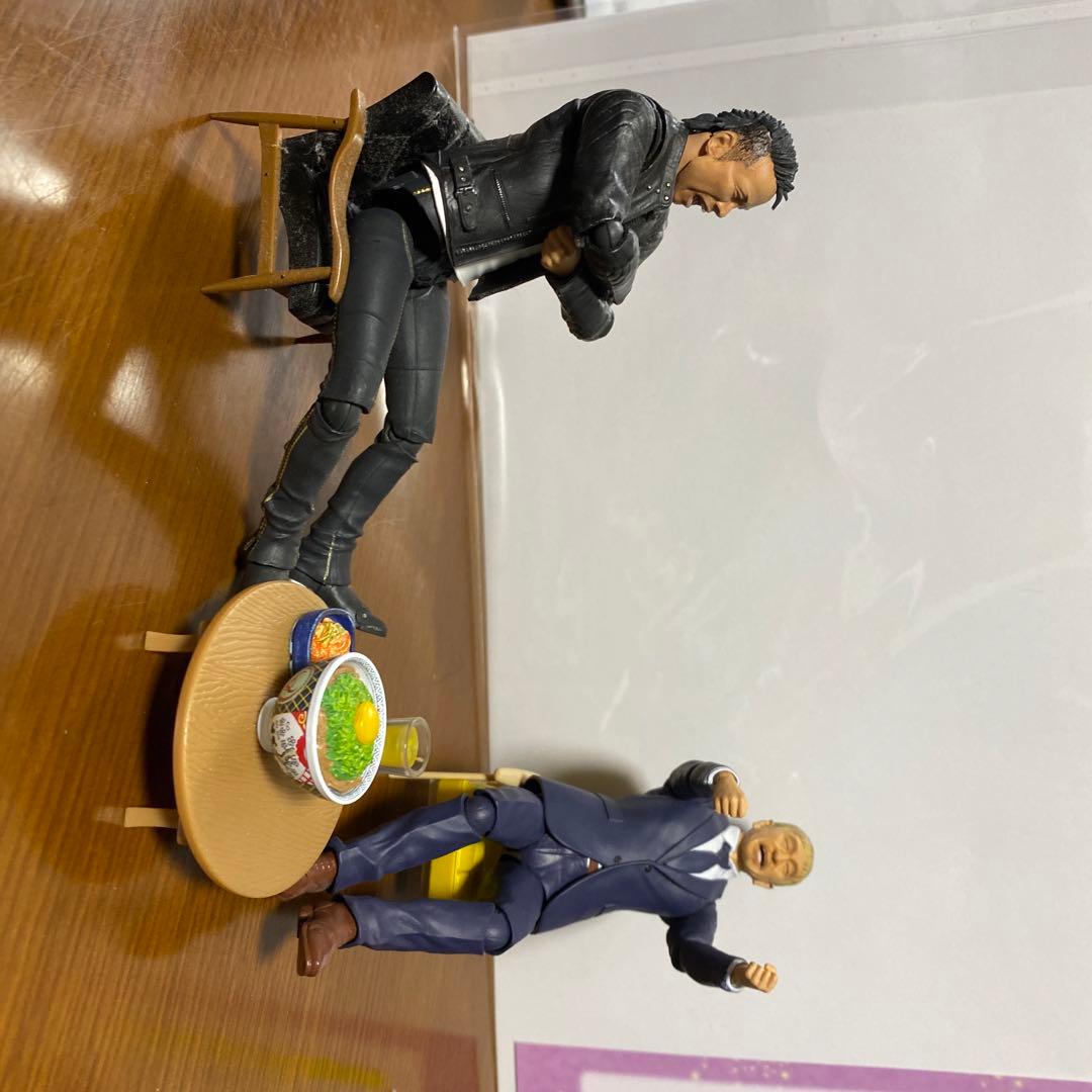 松本人志と長渕剛のフィギュア