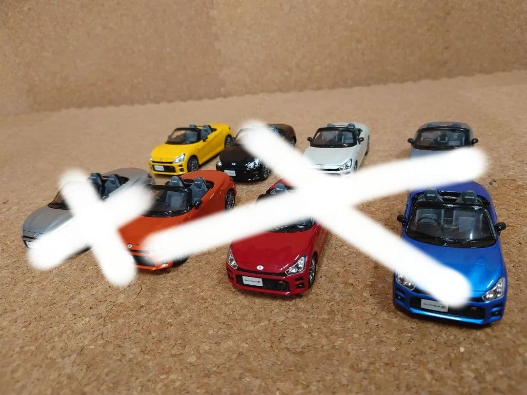 非売品 COPEN GR SPORT ミニカー 1/30 スケール 全種類セット