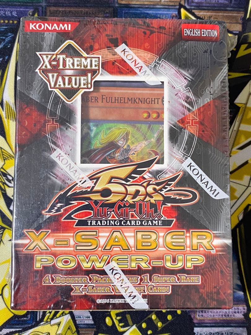 遊戯王 Xセイバー パワーアップ 英語版 未開封 絶版