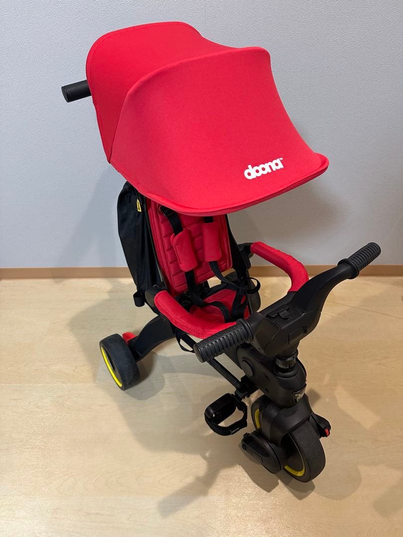 【世界最小折りたたみ三輪車】doona リキトライク　レッド