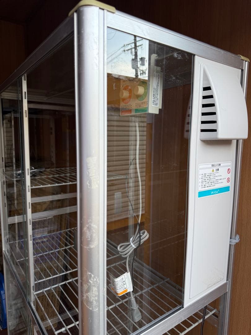 ガラス温室　FHB-1508S サーモ+専用換気扇付き