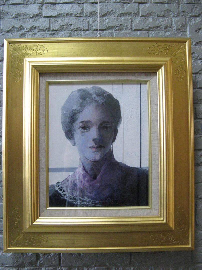 油彩絵画　栗田政勝 作