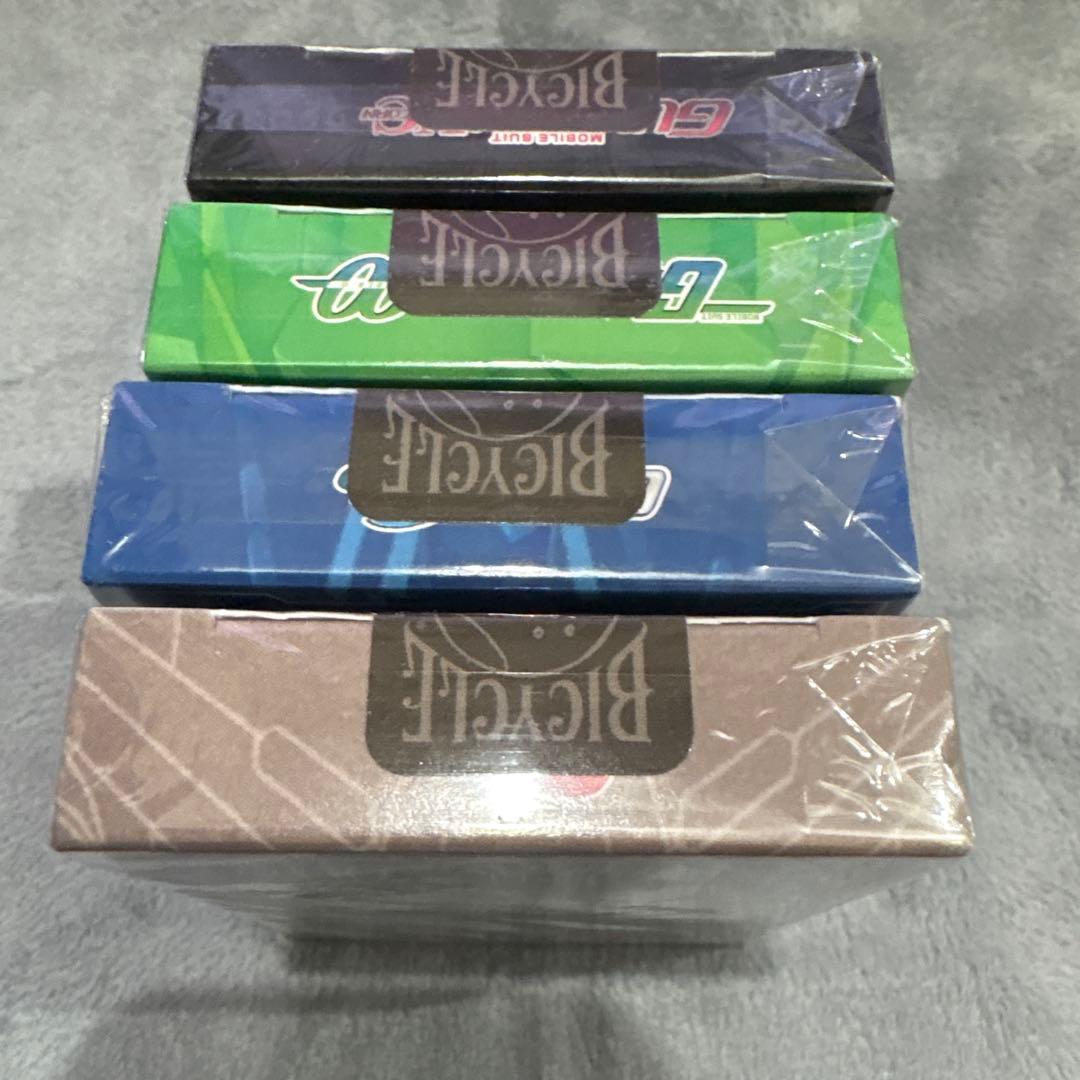 バイスクル　ガンダム4デックセット　Bicycle Gundam 4decks