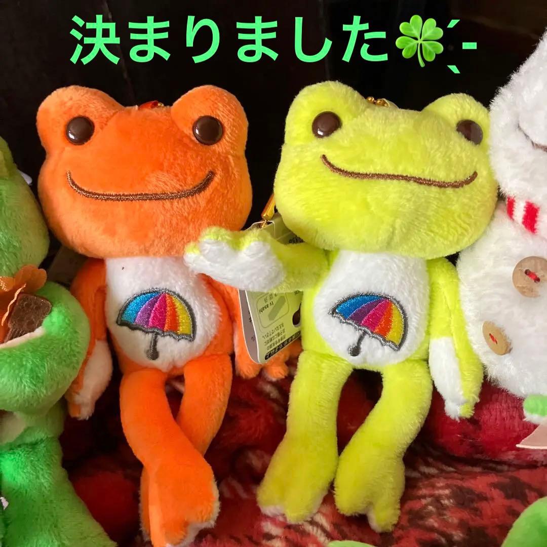 かえるのピクルス マスコット 雪だるまなど5ピク セット