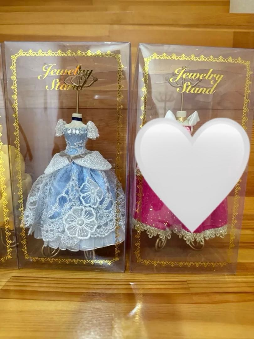 ディズニープリンセス　アクセサリースタンド　ドレススタンド　13点セット