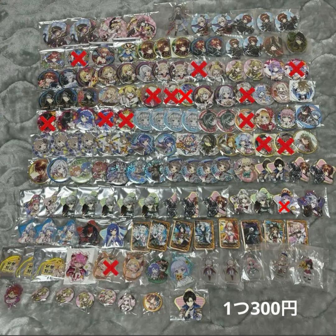 白猫プロジェクト しろねこ コロプラフェス缶バッジ、アクスタ 画像8枚あります！