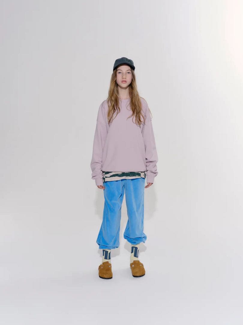 main story Bubble Sweatshirt Rose 8 タグ付き