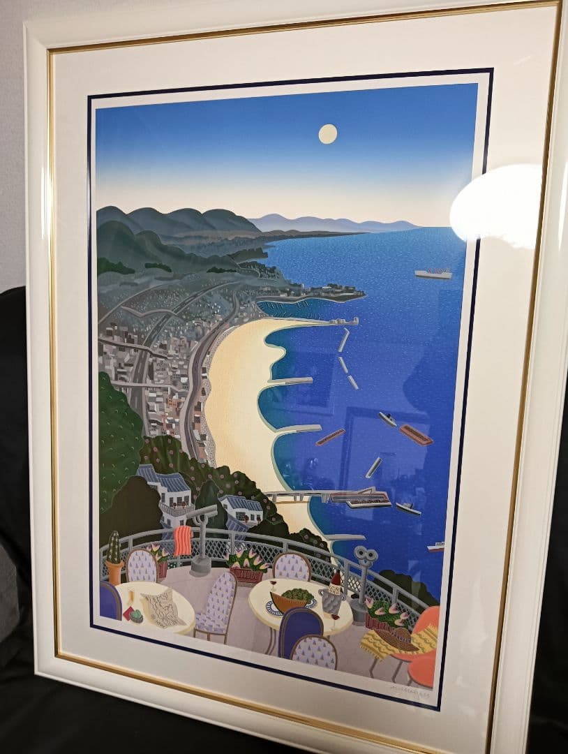 ☆神戸シリーズ　トーマス・マックナイト　大判大作　大作　真作　シルクスクリーン