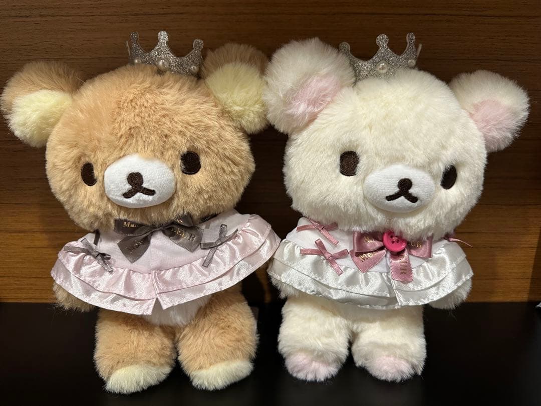 メゾンドフルール×リラックマ　ぬいぐるみ　リラックマ&コリラックマ　2点セット