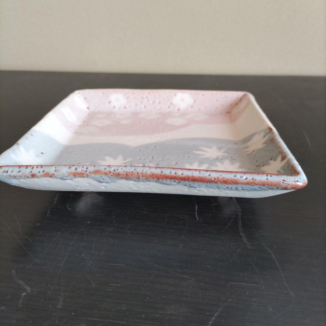 志野角皿5枚