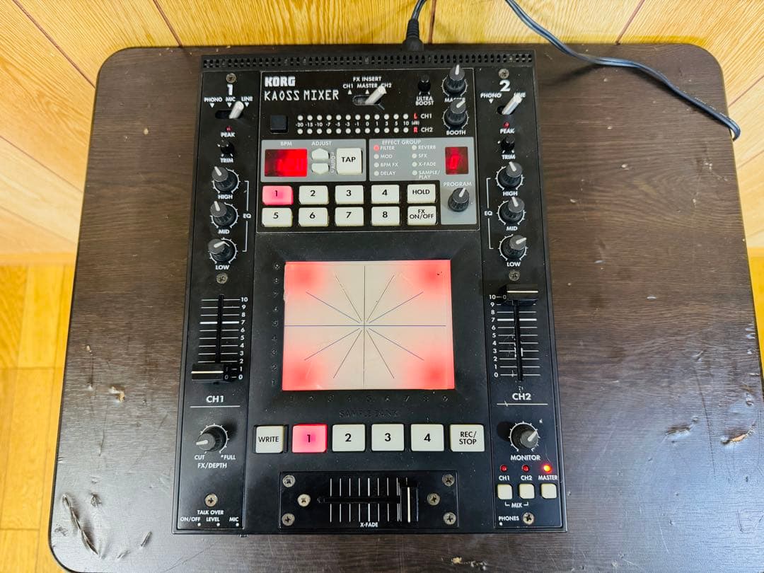 KORG KM-2 KAOSS DJミキサー タッチパッド搭載