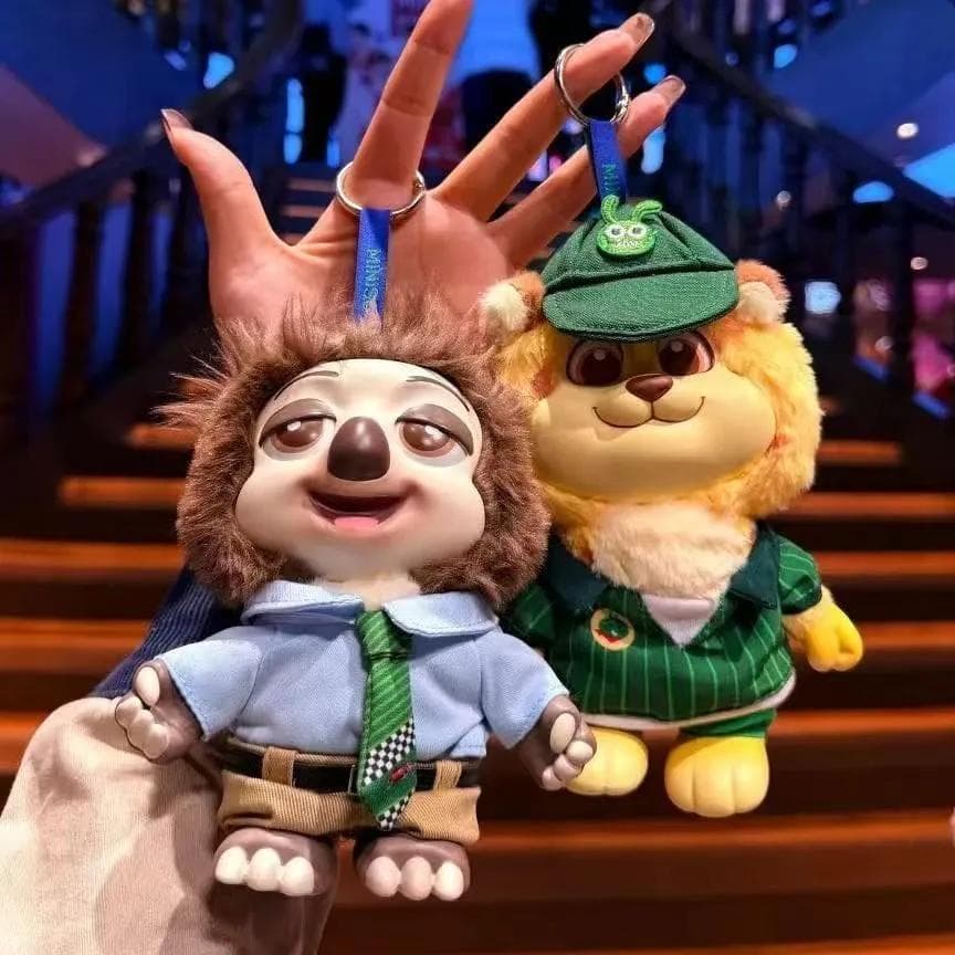 ズートピア Zootopia 都市住民シリーズ ぬいぐるみブラインドボックス
