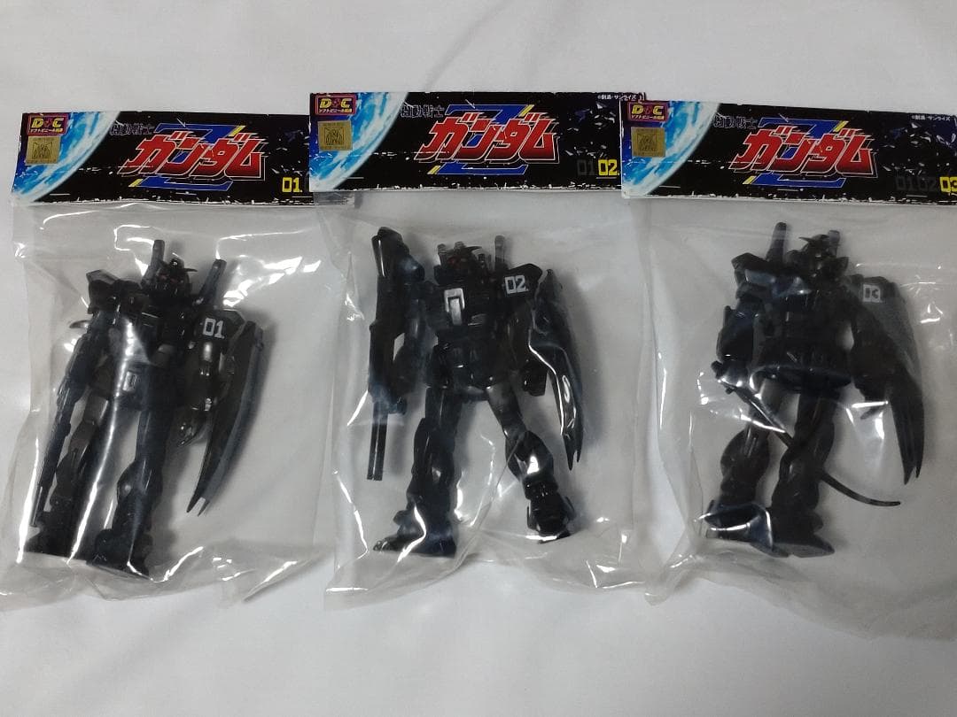 電人 D&G ガンダムMK-Ⅱ ティターンズ 3体セット マーク2 ソフビ