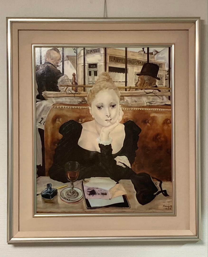 藤田嗣治/レオナール ・フジタ ( カフェ/ Cafe ) 代表作/ 複製画