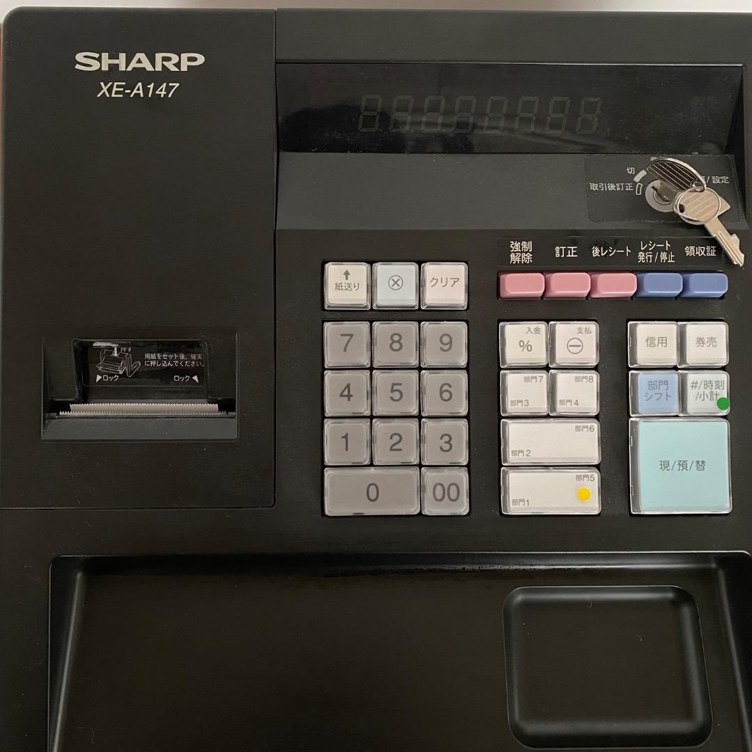 シャープ 電子レジスタ XE-A147