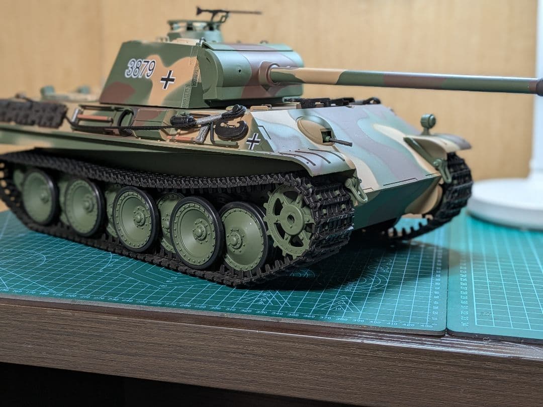 ヘンロン1/16パンサーGラジコン戦車完成品　最新7.0バージョン