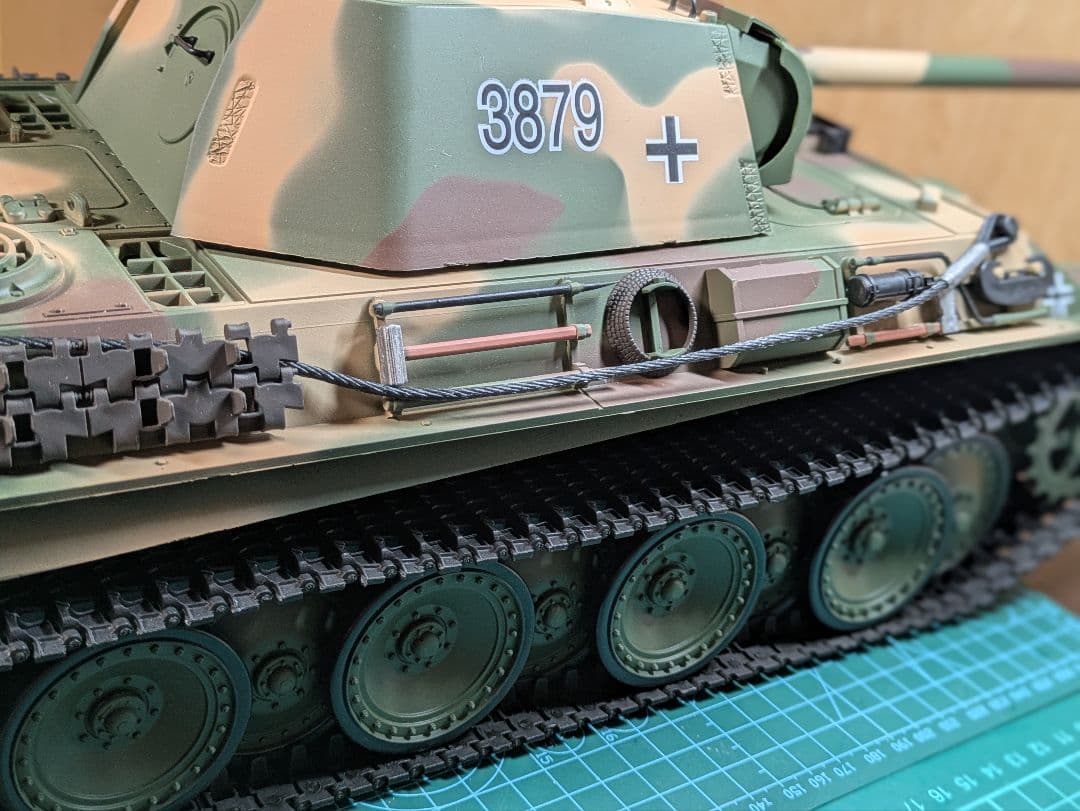 ヘンロン1/16パンサーGラジコン戦車完成品　最新7.0バージョン