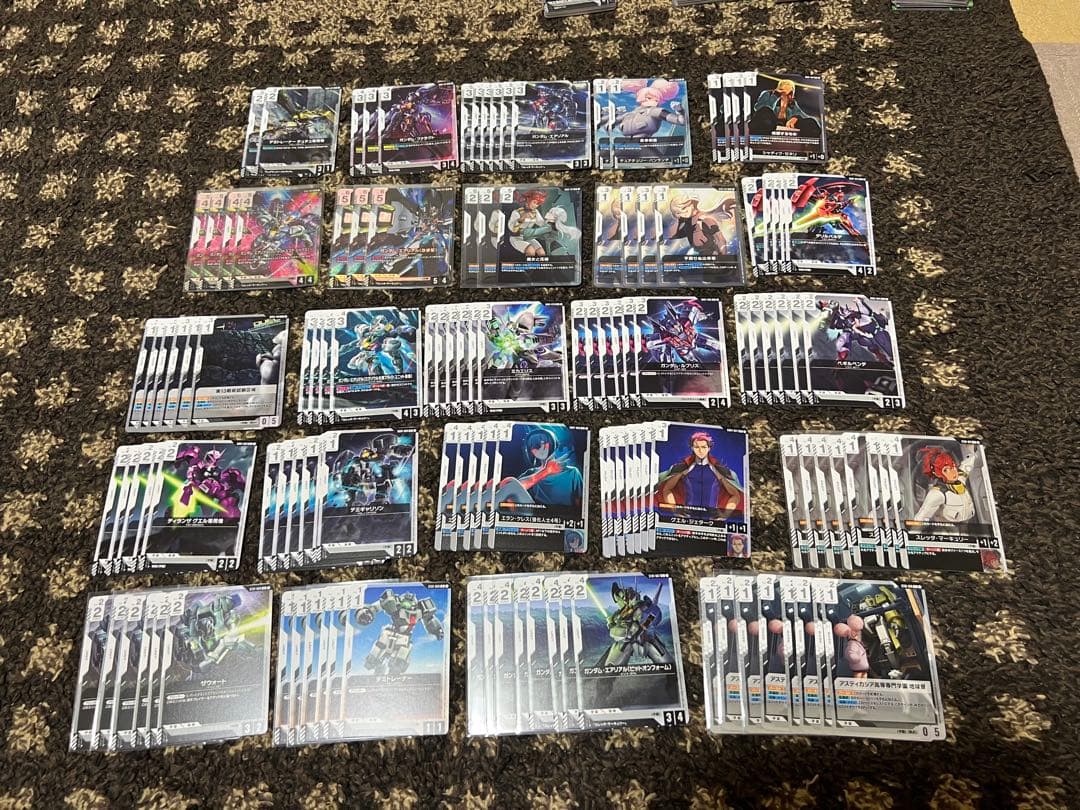 ヒ*シ様 ガンダムカードゲーム　1000枚以上　まとめ売り