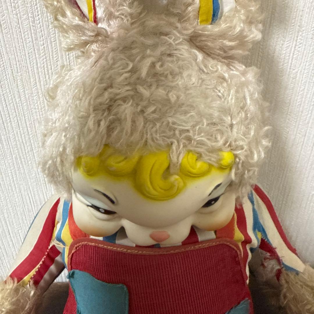 ラシュトン　うさぎ　バニー　ラバーフェイス　ビンテージ