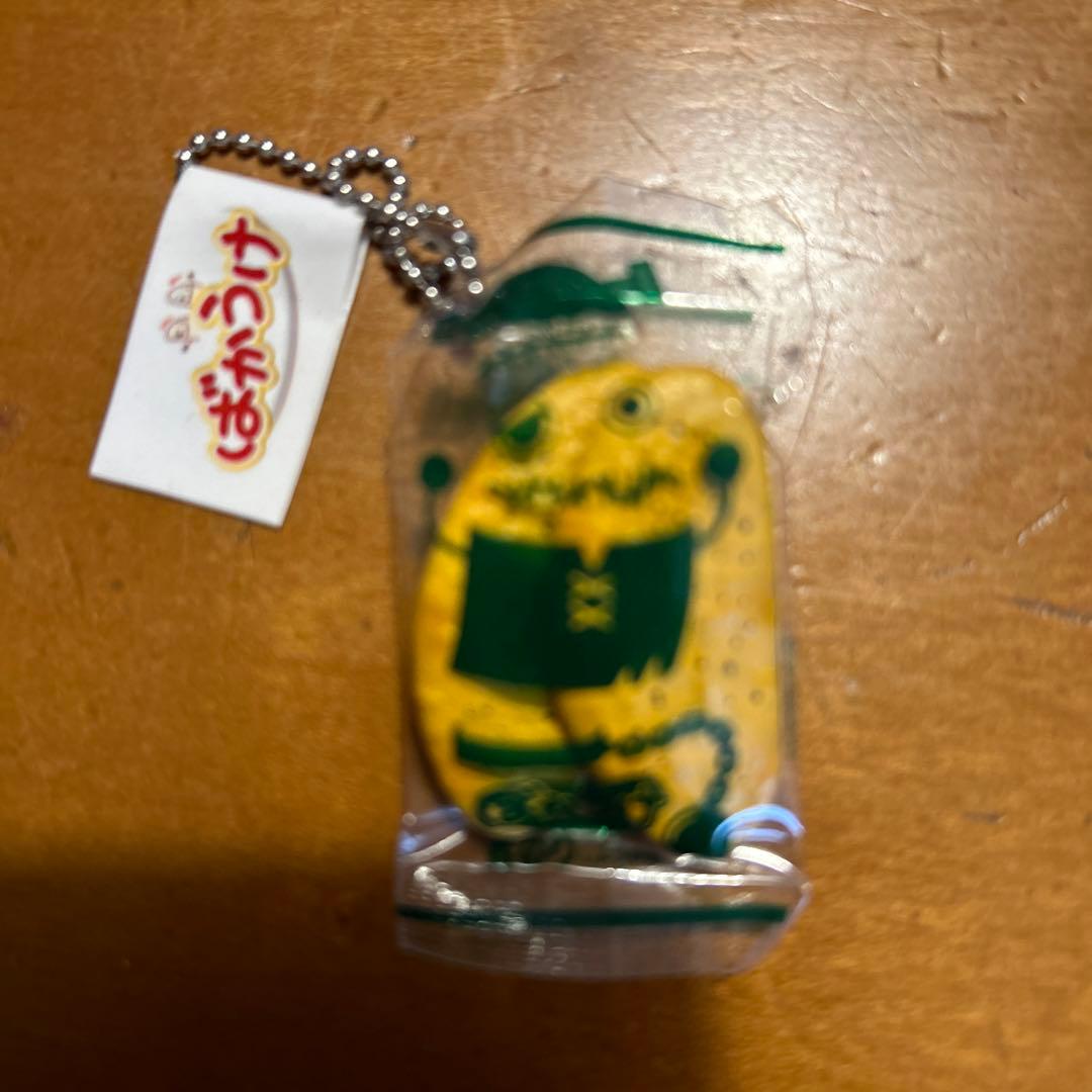 ガチャガチャで出たばかうけのキーホルダー
