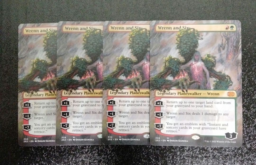 MTG レンと六番 ボーダーレス 英語　4枚