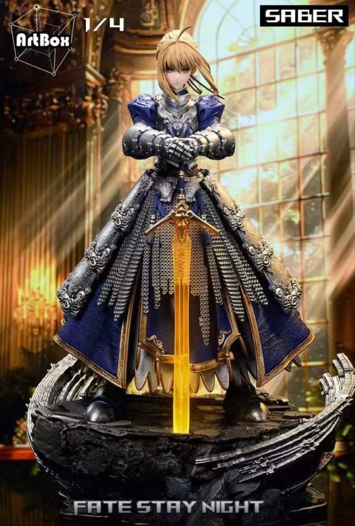 Fate DX版 ArtBox セイバー アルトリア フィギュア スタチュー
