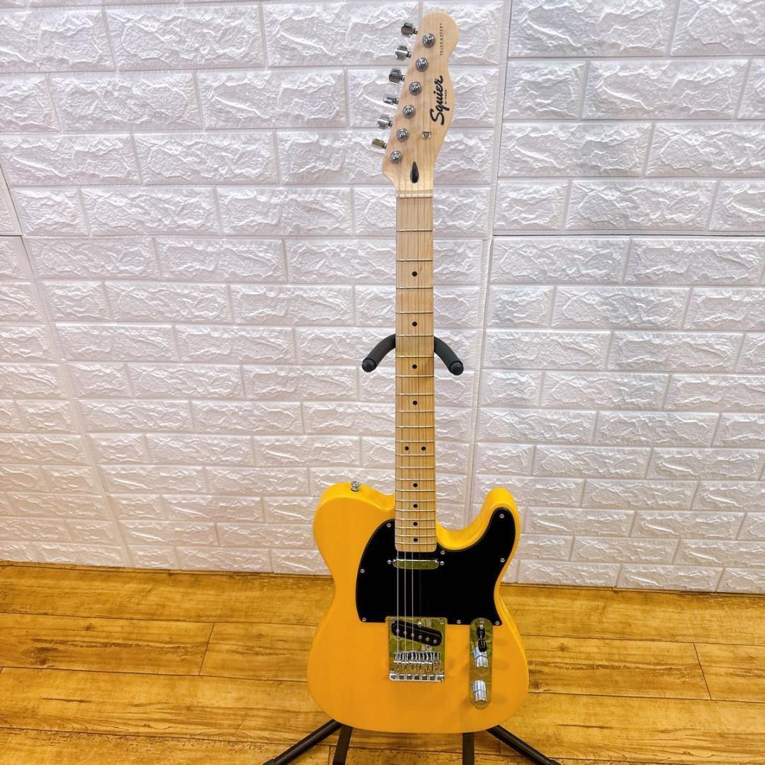 Squier by fender エレキギター　テレキャスター　イエロー