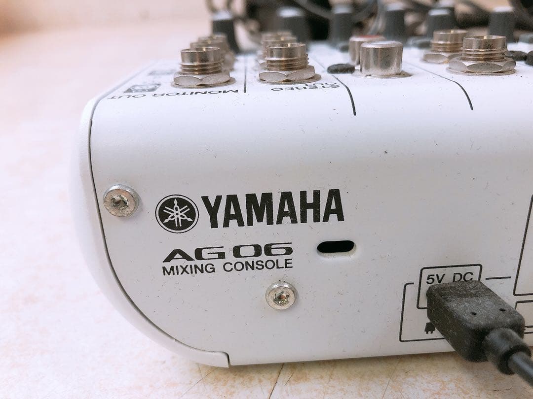 j*e様 YAMAHA AG06 ミキシングコンソール MIXING CONSO