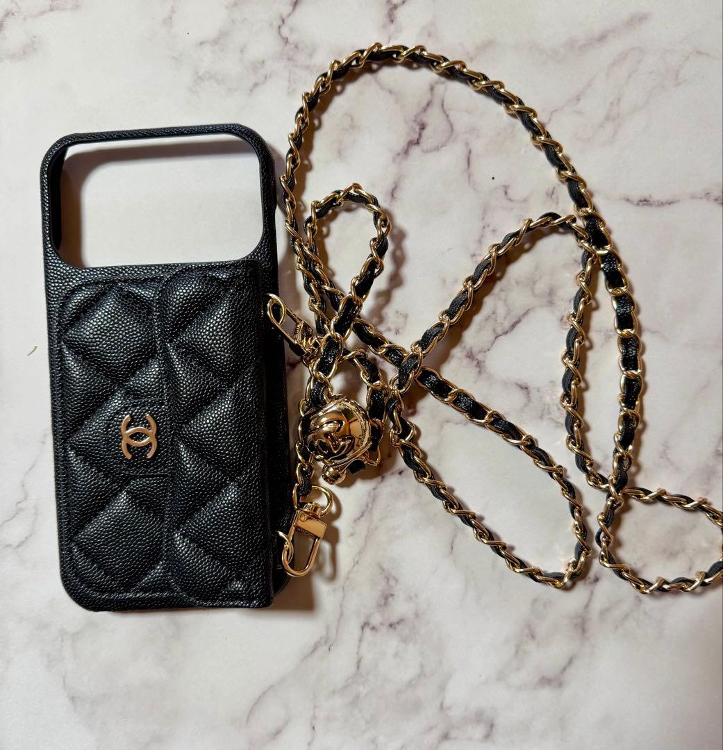 CHANEL シャネル iPhoneケース 17pro max ショルダー