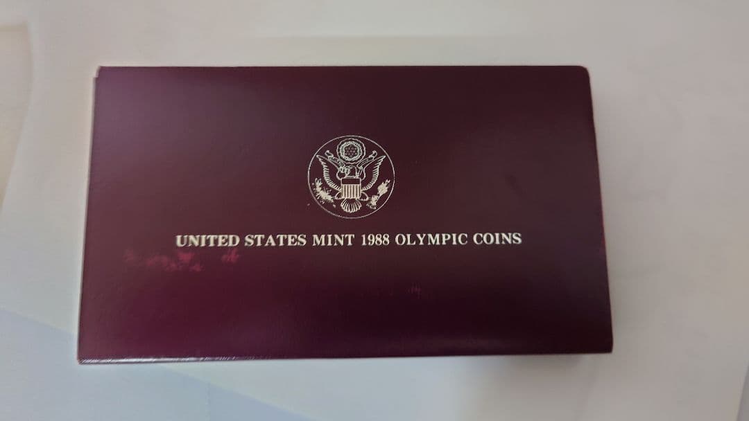 リ*ド様 1988年オリンピック記念銀貨 ケース付き