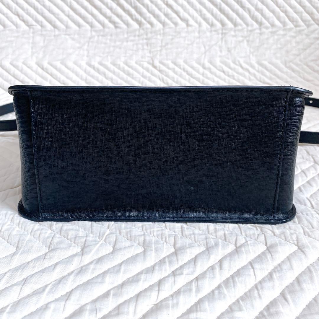 【美品】FURLA ベラ サッチェル 2WAY ショルダー ハンドバッグ