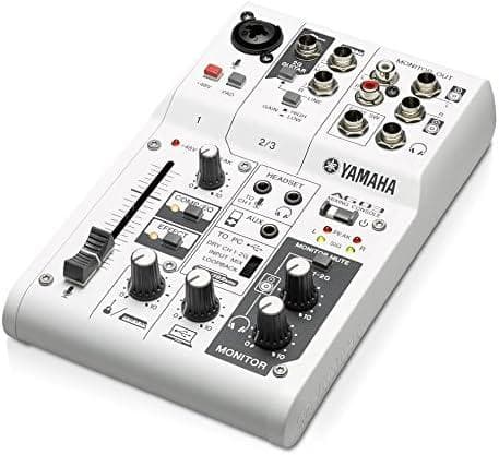 【新品】YAMAHA AG03 キャスティングミキサーオーディオインターフェース